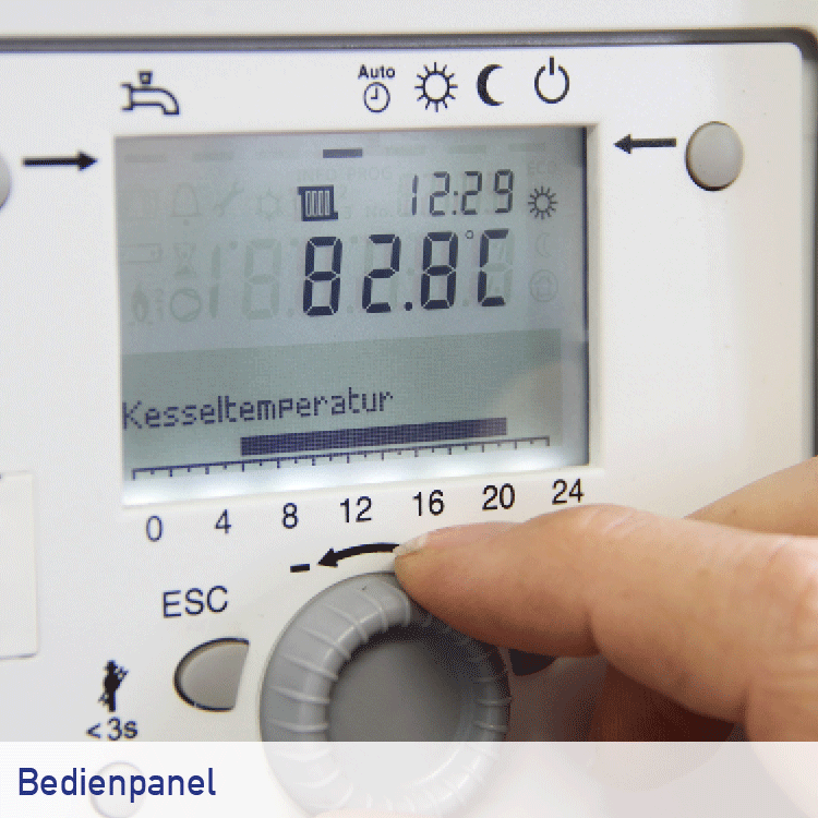 Bedienpanel Heimatenergie+